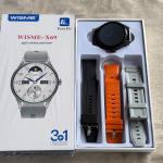 Wisme -X69 Raound Shape Smart Watch magnetic belt free