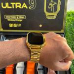 Dt 900 Ultra9 Golden Colour Smart Watch