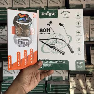 Unigar 80hour necband x Smart Watch Combo Package